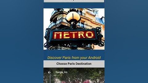 Paris Tour App