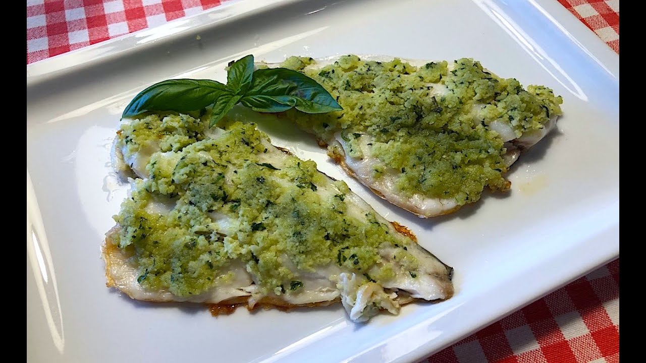 Filetti di orata verde, mandorle e zenzero