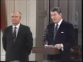 Ronald Reagan visits the Kremlin