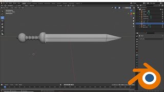 Blender Modelling Roman Short Sword (Part 2)