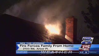 Early morning attic fire wakes West Side family
