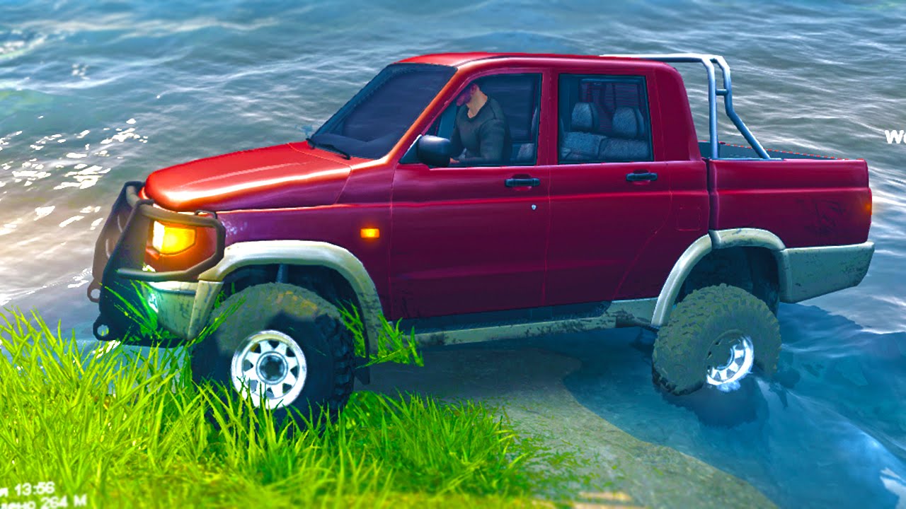 УАЗ ХАНТЕР против УАЗ СИМБИР - SPINTIRES - YouTube