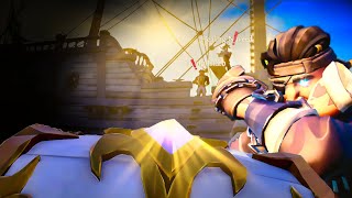 Who Gets The Chest of FORTUNE? Gally Crew VS Duo Sloop - Sea of Thieves (Sloop Gameplay)