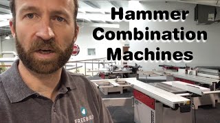 Hammer panelsaws and combi machines, K3, B3 and C3 series