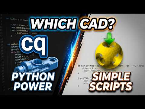 CadQuery vs OpenSCAD - Which Code-Based CAD Is Better?
