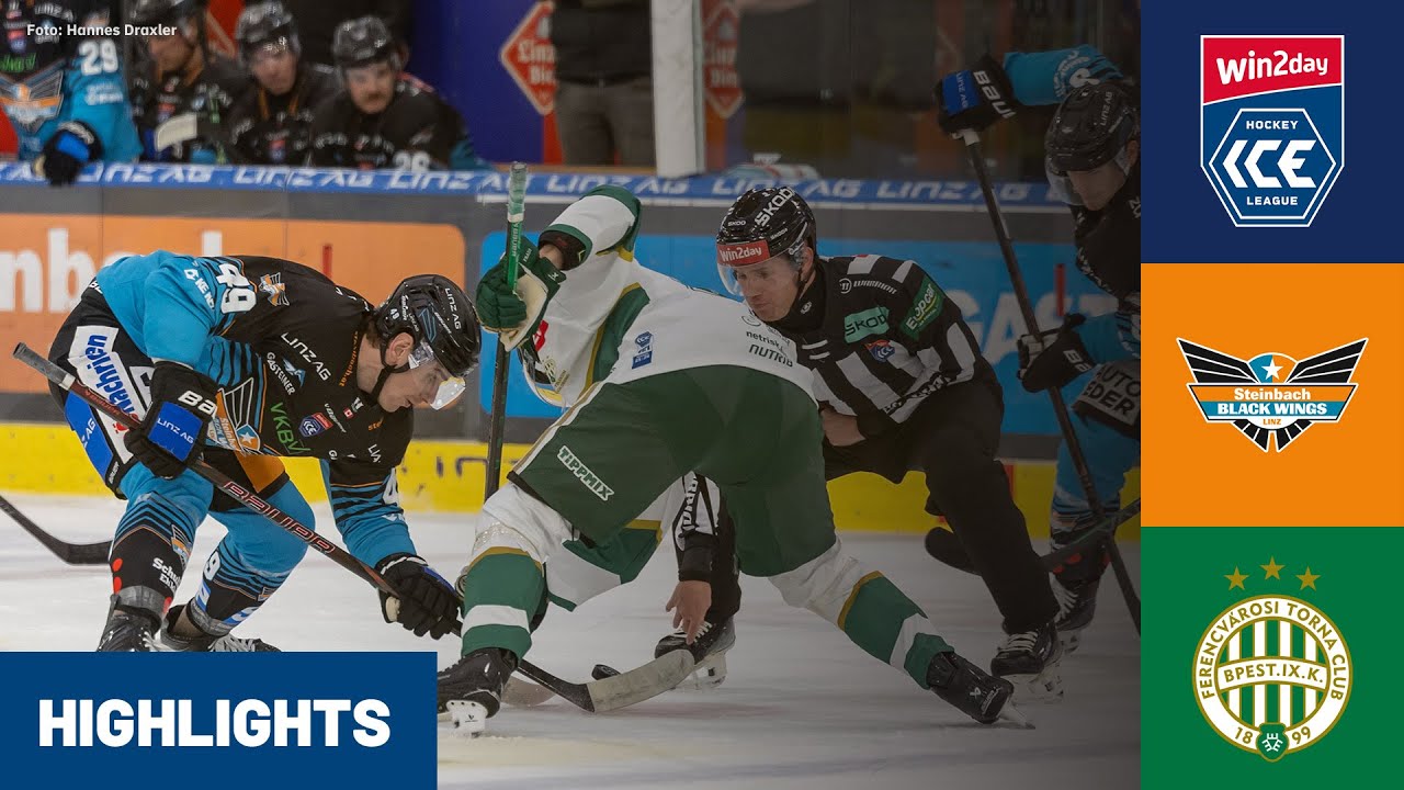 ICE: Steinbach Black Wings Linz vs. FTC-Telekom | Highlights