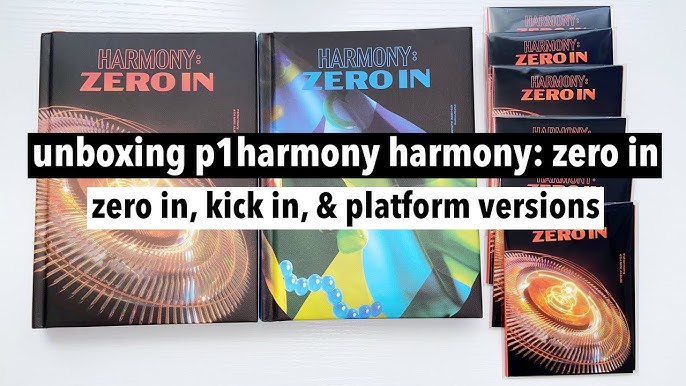 ☼ unboxing p1harmony harmony: all in albums ☀︎ target exclusive versions ☼  