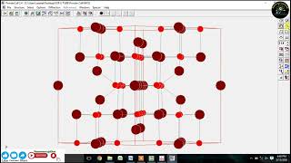 How to generate crystal structure and estimate bond length and bond angle using Powder Cell Software
