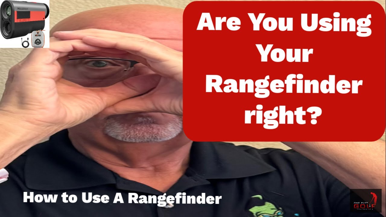 How To Use A Golf Rangefinder YouTube