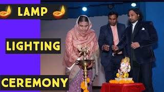 Lamp Lighting by Mother of Jeet Sir on 19th Annual Day function| best place to learn English |