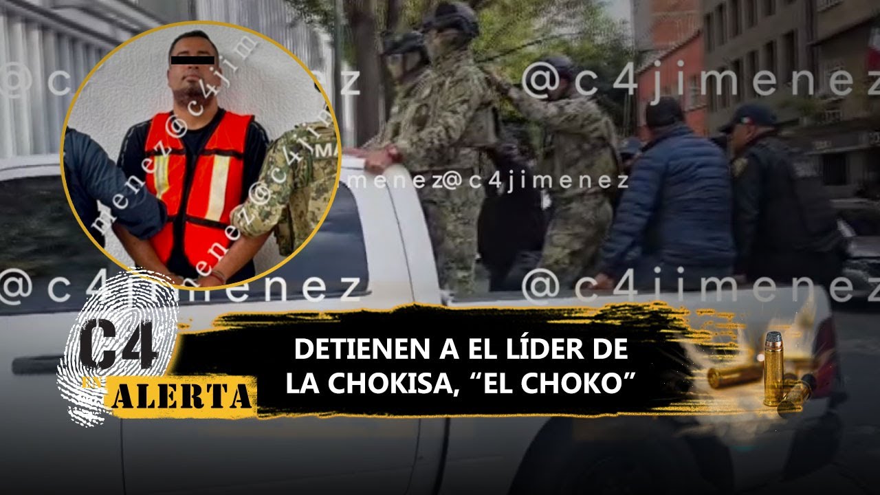 Fuerzas federales detienen a Alejandro ‘N’, líder de “La Chokiza” en Ecatepec, Estado de México