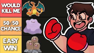 I Ranked EVERY Gen 1 Pokemon I'd Fight...
