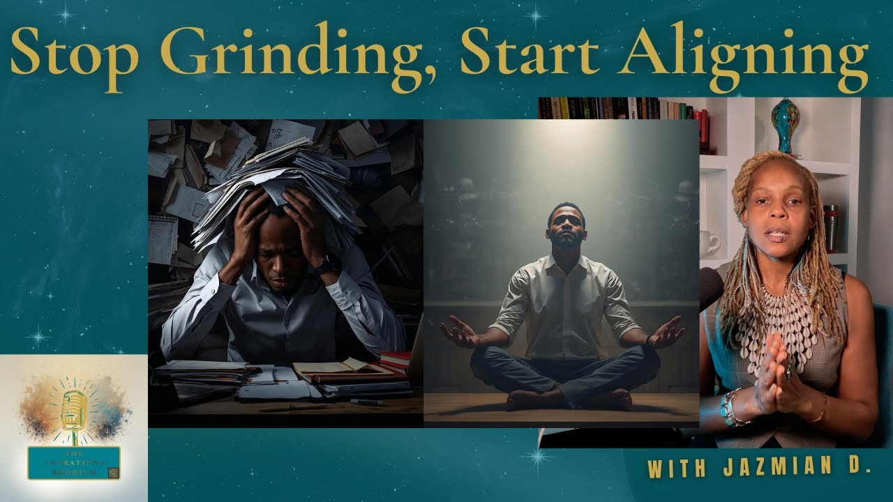 Stop Rushing Start Aligning Episode 1: Stop Grinding, Start Aligning | Healing Before Hustling ...