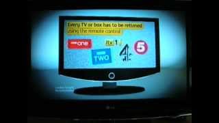 ITV London Tonight News Analogue Switch-Off from Crystal Palace 04/04/2012 Digital Switch-Over