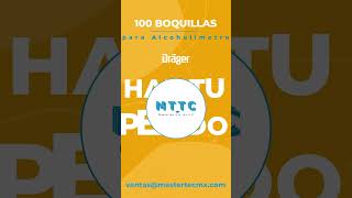Boquillas para Alcoholimetro Dräger Alcotest 5820 / 6000 / 6810 / 6820 / 7000 / 7510 - Mastertec