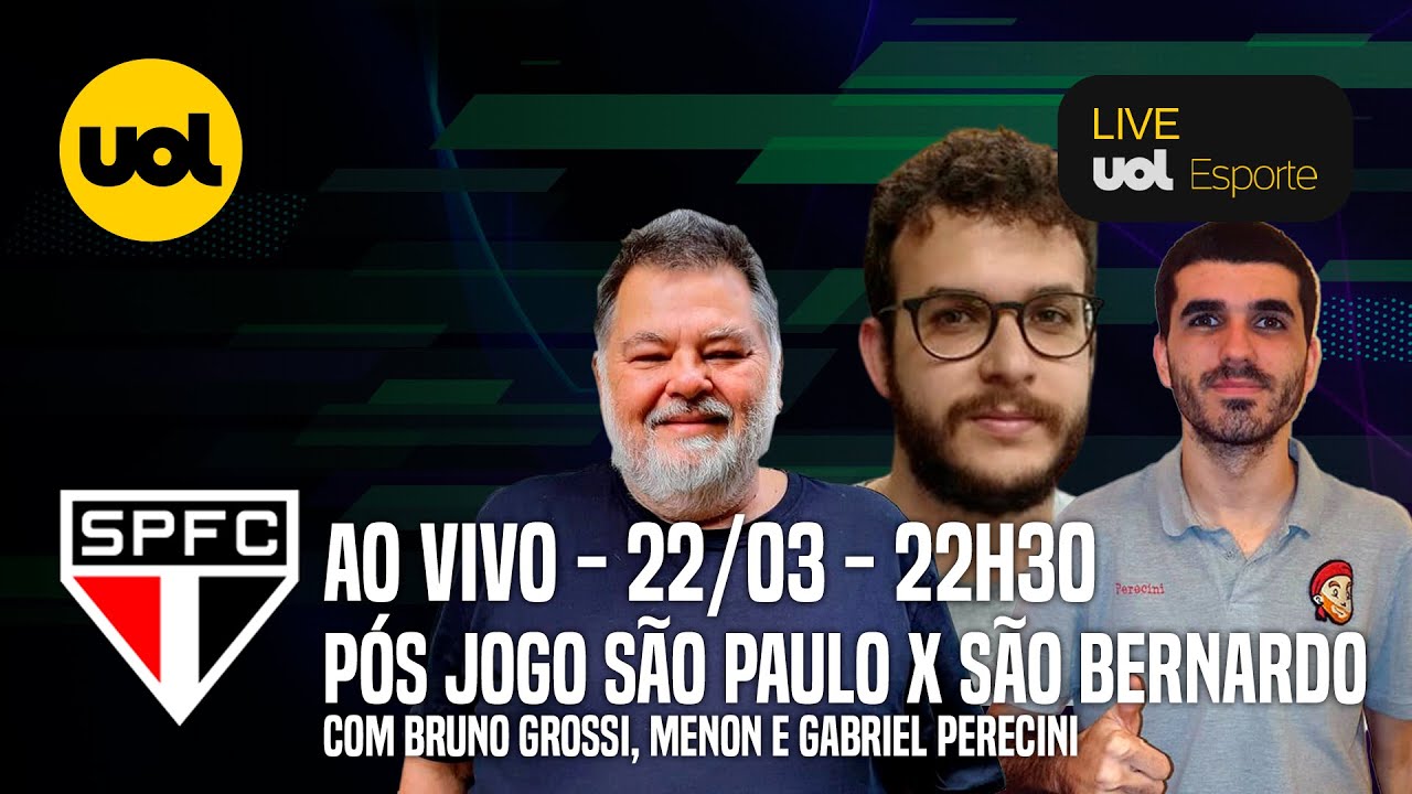 🔴 PÓS-JOGO: São Paulo desencanta no fim e se classifica no Morumbi | Live do São Paulo UOL