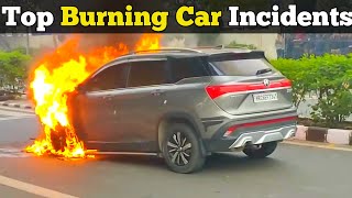 Burning Cars Incidents Car Catching Fire