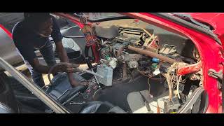 Bmw E36 TI, DASHBOARD CONVERSION to sedan dashboard.