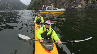Milford Sound Kayak Tour - Roscos Kayaking New Zealand Shot With Insta360 X5