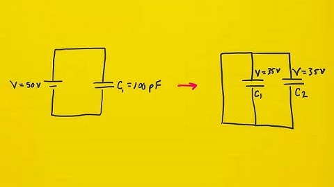 A 100 pf capacitor is charged to a potential difference of 100v