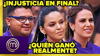 Gran Final Injusticia? Quién Ganó Realmente? Capítulo 19 Masterchef México 2020