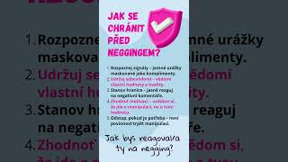 🛡️Jak se chránit před neggingem?  #vztahy #respekt #hranice #negging #manipulace