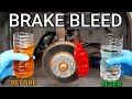 How to bleed your brakes  by yourslef