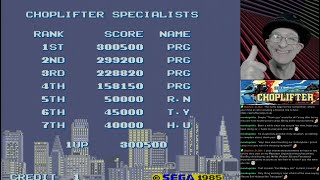 Mamemeister High Score Kerfuffle - Choplifter (Unemulated) @PondersRetroGoodness