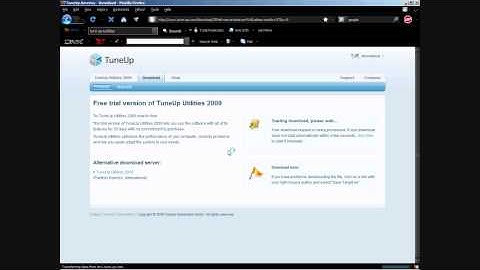 Get Tune Up Utilities 2009 for **FREE!**