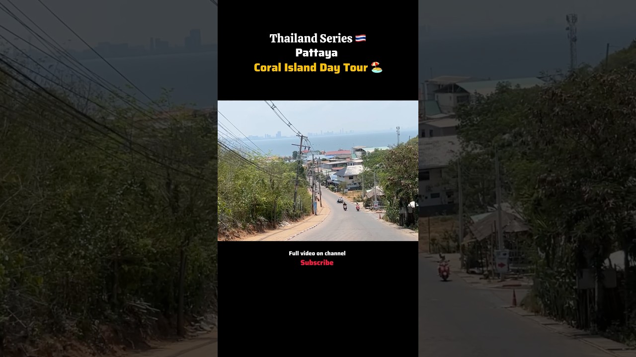 Coral island Pattaya tour 🌊 