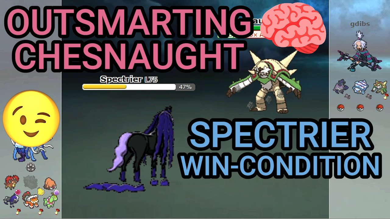 Outsmarting Chesnaught! (Pokemon Showdown Random Battles Blitz) (High Ladder)