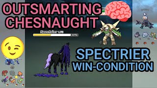Outsmarting Chesnaught Pokemon Showdown Random Battles Blitz High Ladder