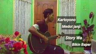 Lagu Denny Caknan Kartoyono Medot janji Baper (Cover) || Story Wa No Mic Sound