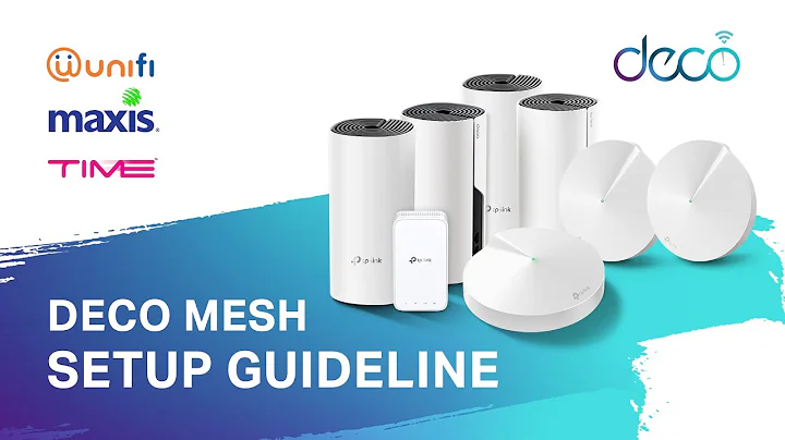 How to Setup Deco Mesh WiFi with Unifi and Unifi TV (PPPoE mode)