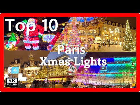 Video: Lampu Krismas di bandar Perancis