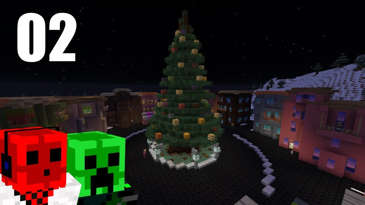 THE POWER OF THE CITY 2017 Minecraft Christmas ADVENTure Map Day 2