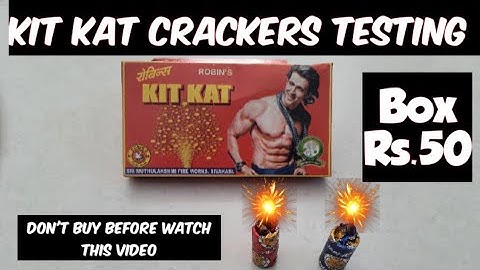 Kit Kat Crackers Testing | Sivakasi Crackers Testing #shorts