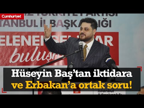 Hüseyin Baş’tan iktidara ve Erbakan’a ortak soru!