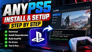 Full How to Install AnyPS5 on Windows PC | Full Setup Tutorial (2026) Update