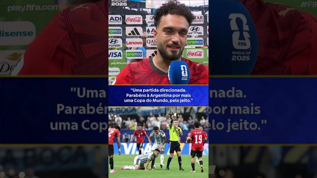 CRITICOU A ARBITRAGEM | #shorts | Copa do Mundo 2026 | ge.globo
