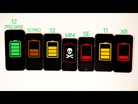 iPhone 12 Mini vs iPhone SE 2020 Battery Life DRAIN Test. 