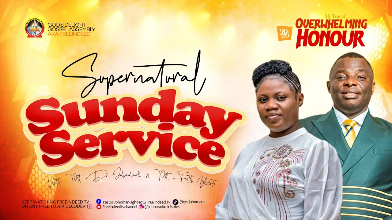 SUPERNATURAL SUNDAY SERVICE || 1ST MARCH 2026