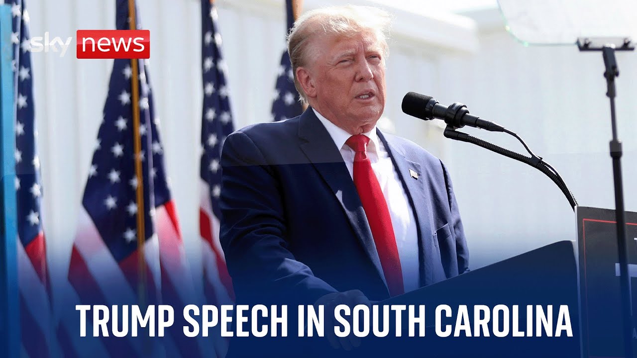 Donald Trump campaign speech in South Carolina - YouTube