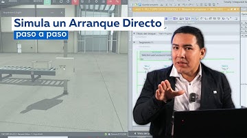 ¿Cómo simular un arranque directo en 3D con Factory I/O?