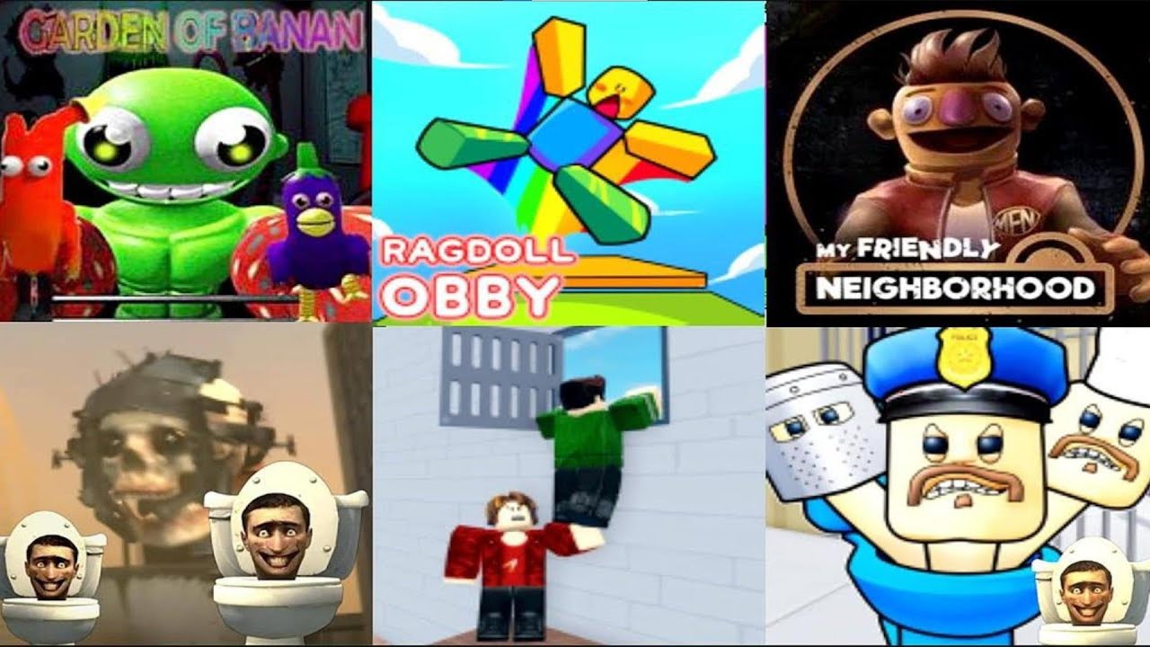 SPEED Runs Scary Obby Games EP55 Skibi Toilet, SKIBI TOILET BARRY, Team