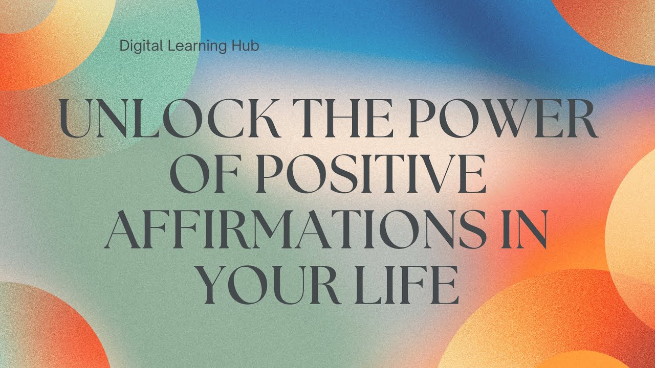 Unlock the Power of Positive Affirmations #positiveaffirmations # ...