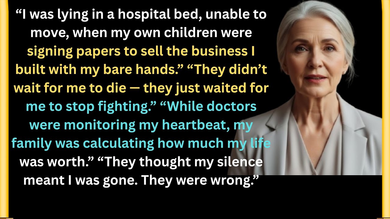 They Sold Her $50M Business While She Was DYING... Her Revenge Left Them SPEECHLESS