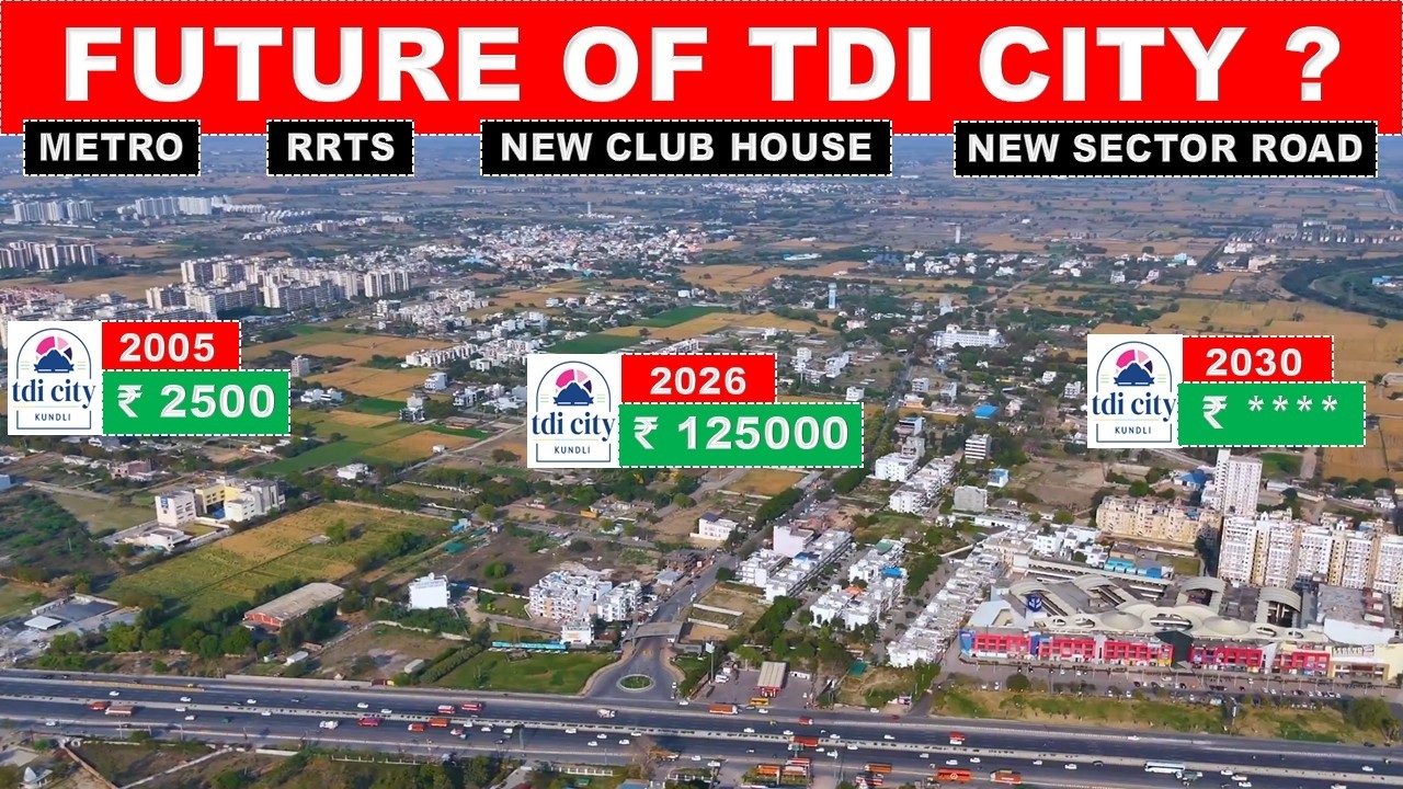 TDI City Kundli Sonipat | Best Township Near Delhi | Papa Property