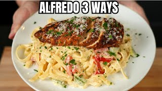 The Ultimate Alfredo Pasta (3 Different Ways To Make Perfect Alfredo)