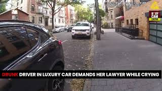 Dramatic Drunk Driver CRIES For Her Lawyer and Dad